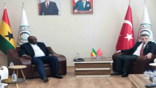 Gana Cumhuriyeti Yatırım Kurulu Başkanı ve heyeti Ankarada