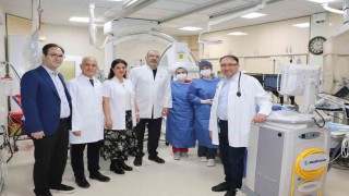 GAÜN Çocuk Hastanesinde bölgenin ilk pediatrik EPS ünitesi hizmete girdi
