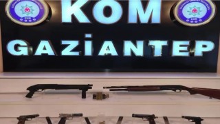 Gaziantepte 6 adet ruhsatsız silah ele geçirildi: 1 gözaltı