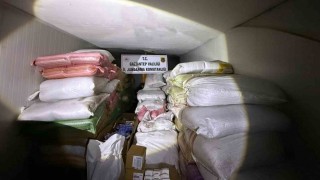 Gaziantepte 6,8 milyon TL değerinde kaçak malzeme ele geçirildi