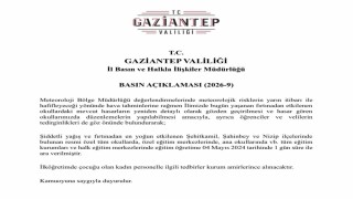 Gaziantepte fırtına sonrası okullar tatil edildi