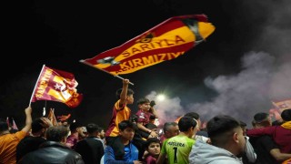 Gaziantepte Galatasarayın 26. şampiyonluğu kutlandı