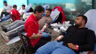Gaziantep’te Kan Bağışı Kampanyasına Rekor Katılım