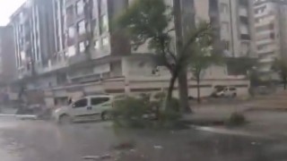Gaziantepte süper hücre fırtınası şehri talan etti
