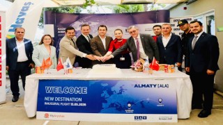Gazipaşa-Alanyadan Almatı ve Astanaya direkt uçuşlar başladı