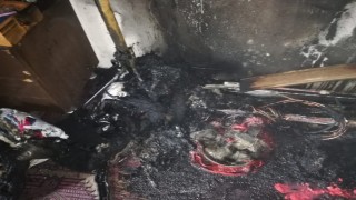 Geçimlide ev yandı: 9 nüfuslu aile açıkta kaldı