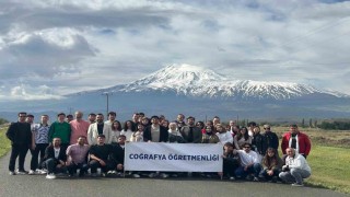 Geleceğin coğrafya öğretmenlerinden Kuzeydoğu Anadoluda saha araştırması