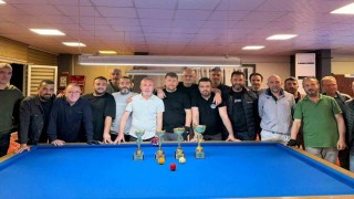 Gençlik Haftasında centilmenliğin kazandığı 3 Bant Bilardo turnuvası