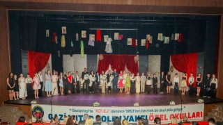 GKVli öğrencilerden dev prodüksiyon: Lüküs Hayat ayakta alkışlandı