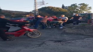 Göğüs ağrısıyla yola çıktı, ambulansla hayata tutundu