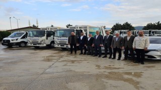 Gölcükün araç filosu 5 yeni araçla güçlendirildi
