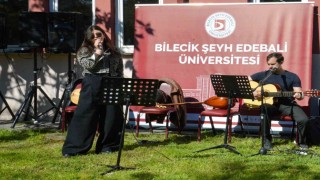 Gölpazarında muhteşem kampüs konseri