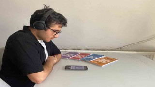Görme engelli aday Türkiye 6ncısı oldu