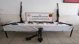 Gümüşhanede jandarmadan silah operasyonu
