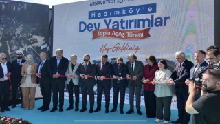 Hadımköyde yapımı tamamlanan Kültür Merkezi törenle açıldı
