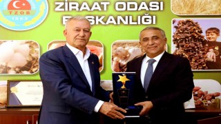 Hasan Altundan, İl Müdürü Sağlama teşekkür plaketi