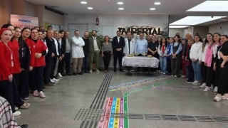 Hastanede geleneksel bayramlaşma programı
