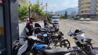 Hatayda motosiklet tamircileri ile yedek parça satıcıları denetlendi