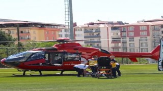 Hava ambulansı 7 aylık bebek için havalandı