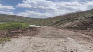 Heyelandan dolayı kapanan tabiat parkı yolu ulaşıma açıldı