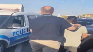 Hırsızlık zanlısı hurda yüklü kamyonette yakalandı