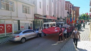 Hisarcıkta Gençlik Yürüyüşü düzenlendi