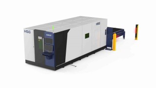 HSG Laser yeni yüksek hızlı metal sac kesme makinesini tanıttı