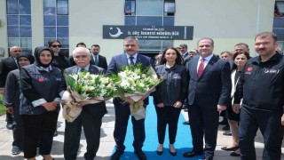 İçişleri Bakanı Mustafa Çiftçi ve Anayasa Mahkemesi Başkanı Kadir Özkaya Aşkale geri gönderme merkezinde incelemelerde bulundu