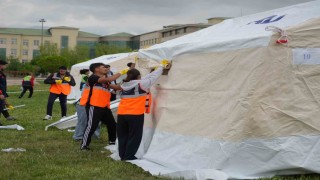 Iğdır çadır kent yönetiminde Türkiyeye örnek olmayı hedefliyor