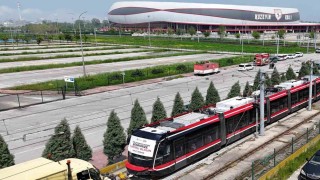 İlk yeni tramvay Samsunda: Test süreci başlıyor