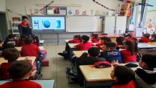 İlkokul öğrencilerine gıda israfının önlenmesi, balığın faydaları ve beslenme eğitimi verildi