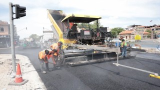 İncirliovada 350 milyonluk anayol yatırımı hız kesmiyor