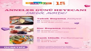 İnegöl AVM, Anneler Gününü sanat ve müzikle kutluyor