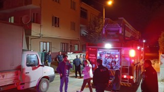 İnegölde korku dolu anlar: Eski eşinin evini molotofkokteyli attı