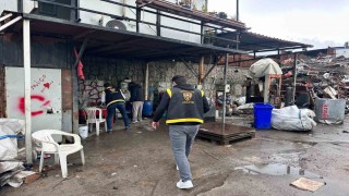 İskenderun ve Dörtyolda hurdacılar denetlendi