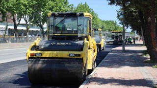 İstanbul Yolunda hummalı asfalt çalışması