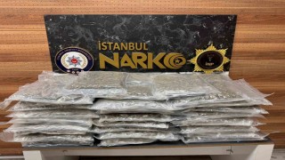 İstanbul'da uyuşturucu operasyonu: 58 kilo gram skunk ele geçirildi