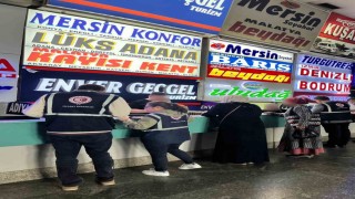 İzmir Otogarında bayram denetimleri sürüyor