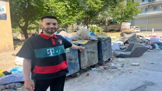 İzmirde vatandaşların çöp isyanı: Bari bayramda temizleyin