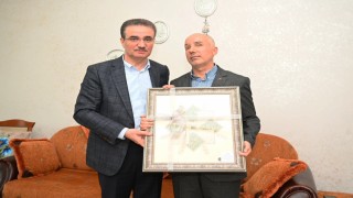 Kahraman gazilere bayram ziyareti