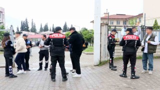 Kahramanmaraşta okul önlerinde sıkı denetim