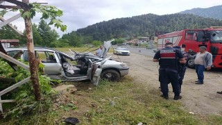 Kahramanmaraşta trafik kazası: 1 yaralı