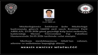 Kalp krizine yenilen komiserin naaşı memleketi Diyarbakıra gönderildi