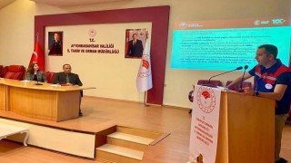 Kanatlı hayvan işletmecilerine biyogüvenlik anlatıldı