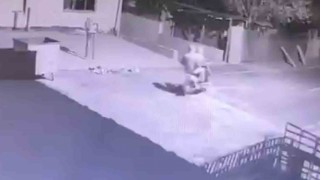 Kapaklıda motosikletli hırsızlar inşaattan kablo çaldı