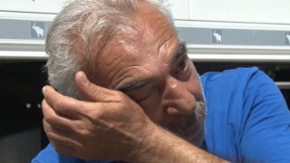 Kapıkulede tır şoförleri gözyaşları içinde aileleriyle bayramlaştı