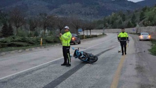 Karabükte otomobil ile motosiklet çarpıştı: 1 ölü