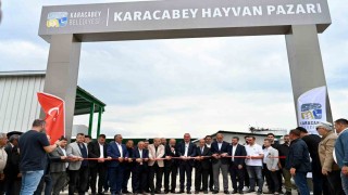 Karacabey Belediyesi hayvan pazarı hizmete açıldı