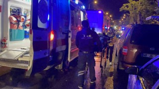 Karamanda durakta otobüsten inen yolcuya elektrikli bisiklet çarptı: 1 yaralı