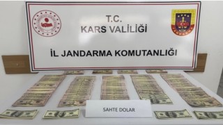 Karsta bayram öncesi sahte para operasyonu: 2.3 Milyon TLlik sahte dolarla yakalandılar